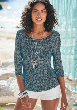 LASCANA Multi Pack Tops-2 Pk 3/4 Sleeve Tops