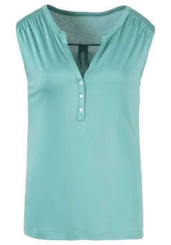 LASCANA Multi Pack Tops-2 Pk Button Detail Tank Tops