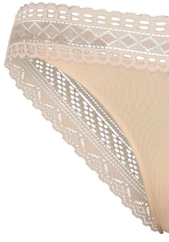 LASCANA Panty Packs-2 Pk Lace Cheeky Panties