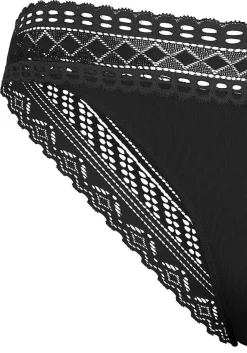 LASCANA Panty Packs-2 Pk Lace Cheeky Panties