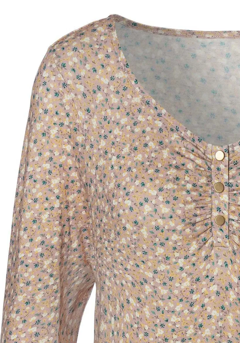 LASCANA Multi Pack Tops-2 Pk Printed 3/4 Sleeve Tops