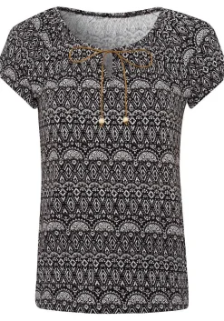 LASCANA Short Sleeve Tops-2 Pk Short Sleeve Tops