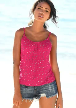LASCANA Sleeveless Tops-2 Pk Star Print Tops
