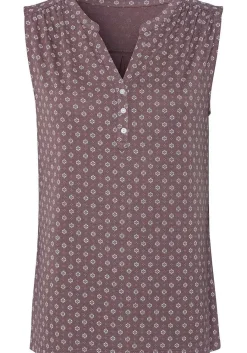 LASCANA Sleeveless Tops-All Over Print Tank Top