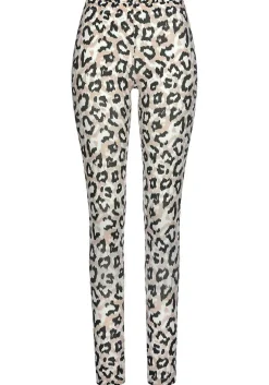 LASCANA Pants-Animal Print Lounge Leggings
