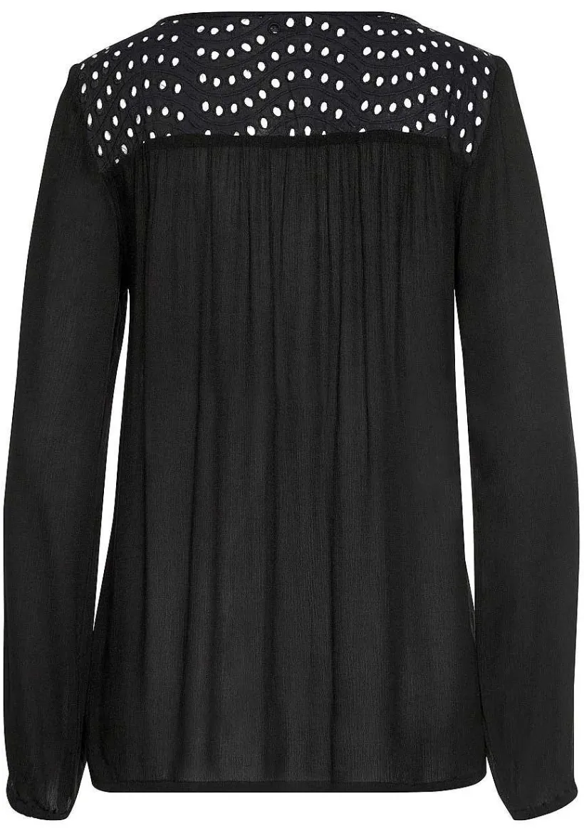 LASCANA Blouses-Boho Eyelet Blouse