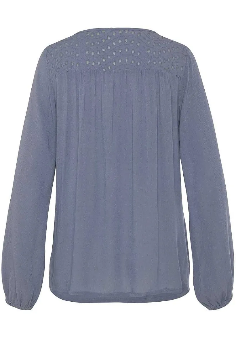 LASCANA Blouses-Boho Eyelet Blouse