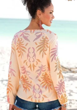 LASCANA Blouses-Boho Print Blouse