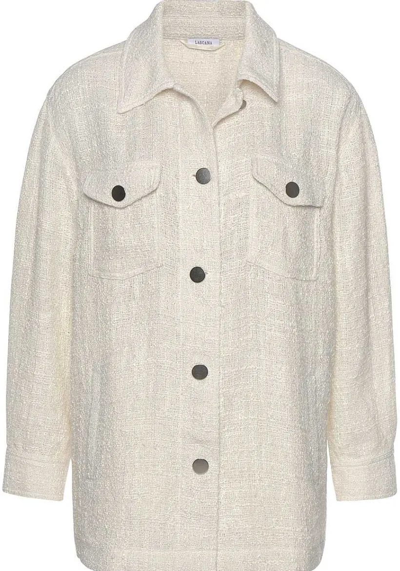 LASCANA Jackets-Boucle Shirt Jacket
