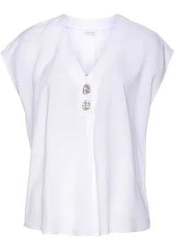 LASCANA Blouses-Button Detail Blouse