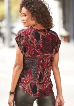 LASCANA Blouses-Button Detail Blouse