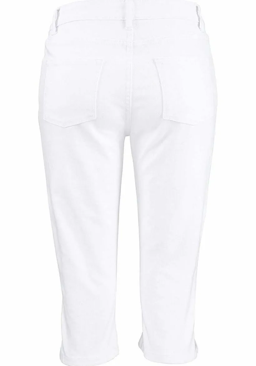 LASCANA Pants-Button Fly Capri Pants