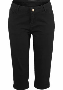 LASCANA Pants-Button Fly Capri Pants