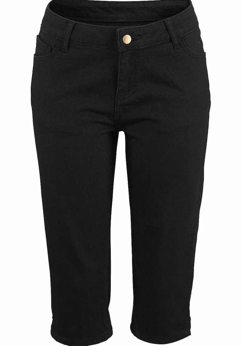 LASCANA Pants-Button Fly Capri Pants
