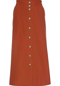LASCANA Skirts-Button Front Midi Skirt