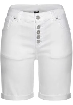 LASCANA Shorts-Button Up Bermuda Shorts