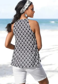 LASCANA Shorts-Button Up Bermuda Shorts