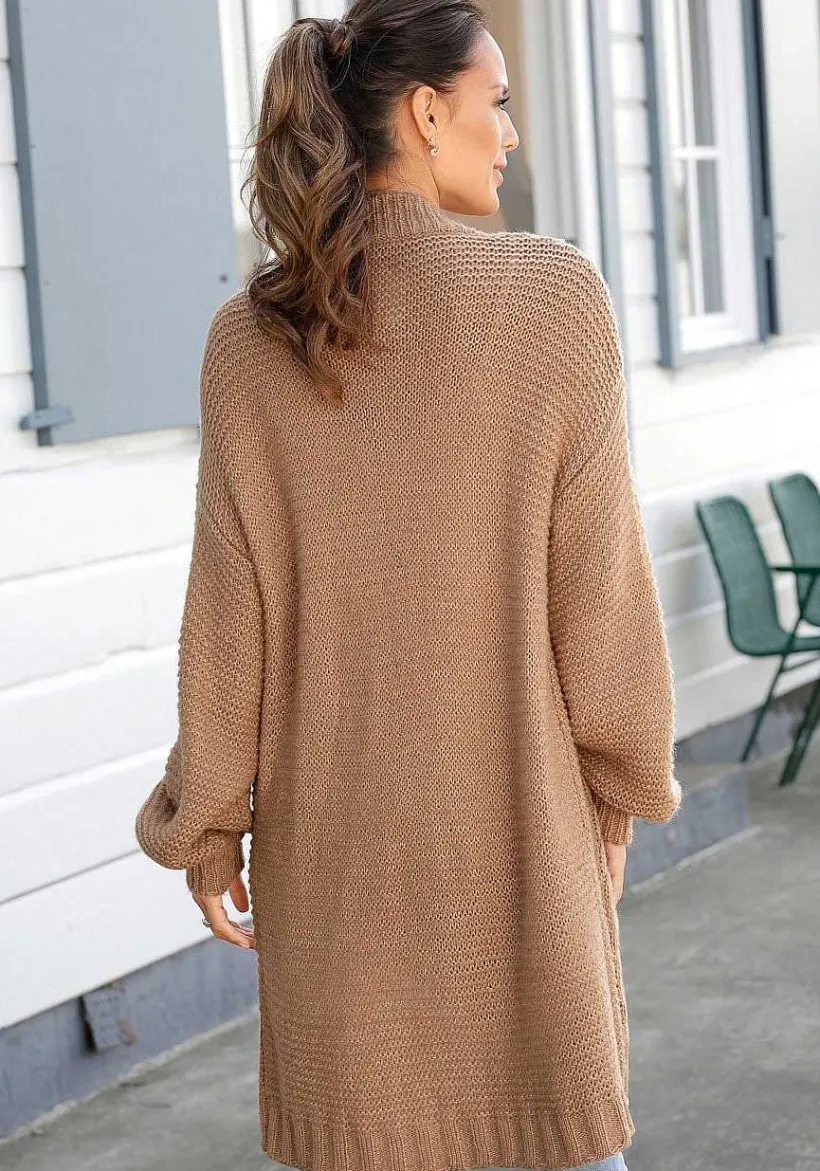 LASCANA Cardigans-Cable Knit Cardigan
