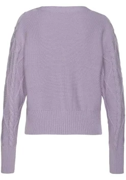 LASCANA Cardigans-Cable Knit Cardigan