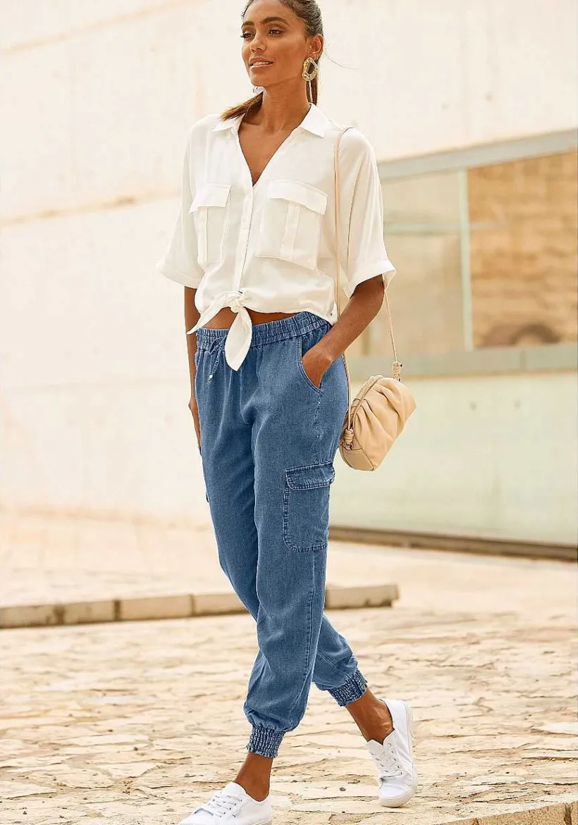 LASCANA Pants-Cargo Jogger Pants