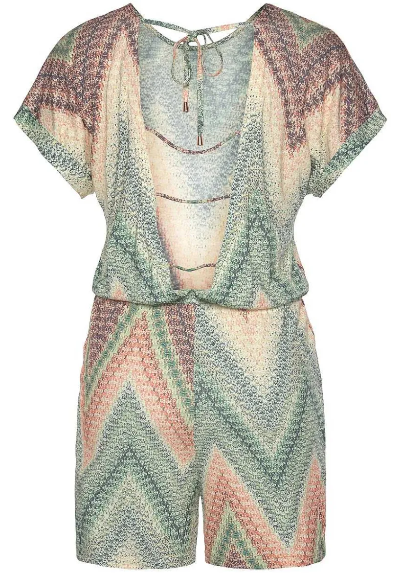 LASCANA Rompers-Chevron Print Romper