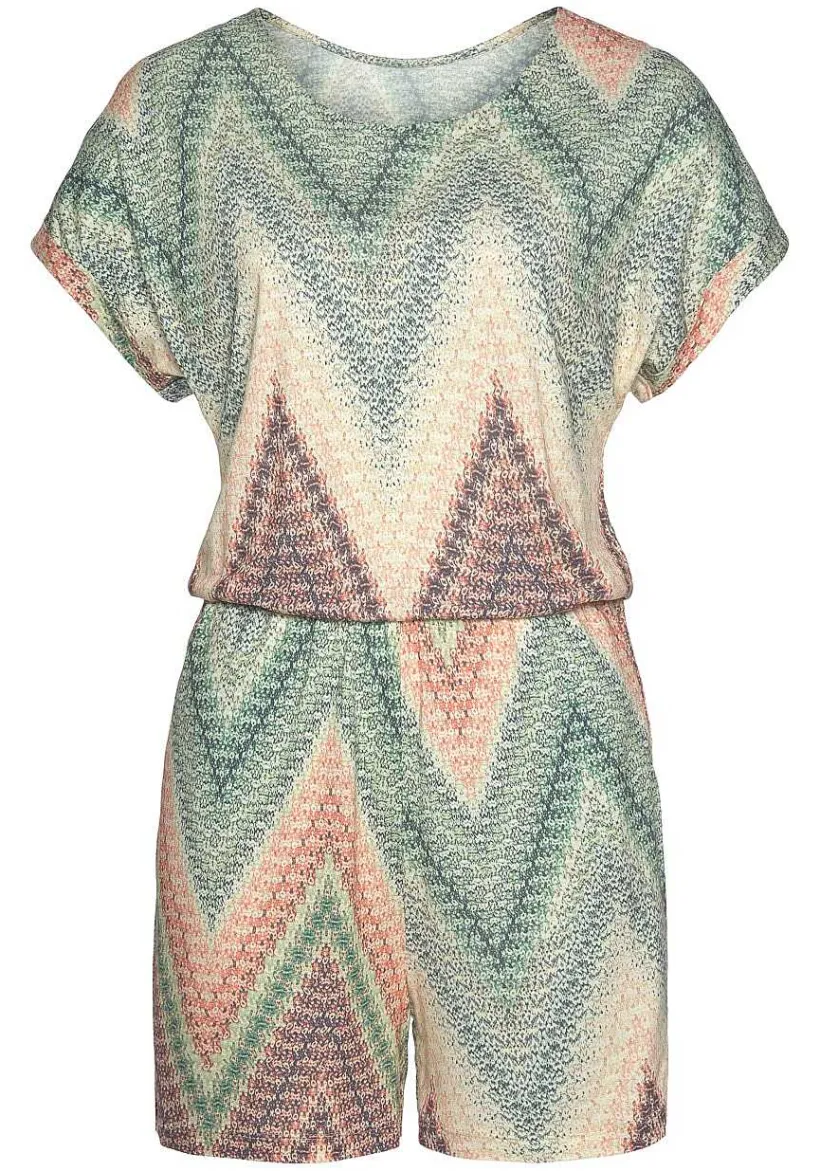 LASCANA Rompers-Chevron Print Romper