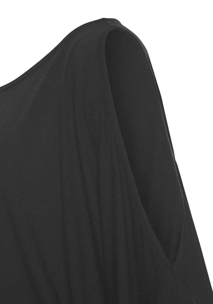 LASCANA Short Dresses-Cold Shoulder Bodycon Dress