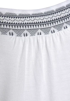 LASCANA Short Sleeve Tops-Cold Shoulder Top