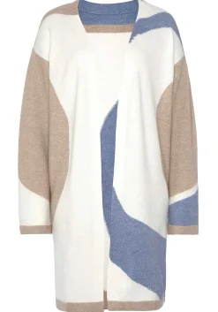 LASCANA Cardigans-Color Block Long Cardigan