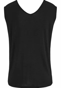 LASCANA Short Sleeve Tops-Cord Detail V-Neck Top
