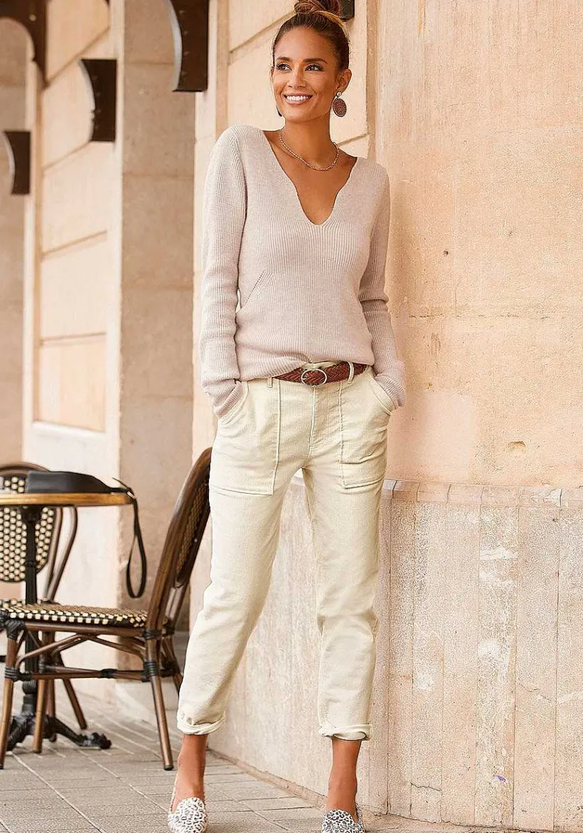 LASCANA Pants-Corduroy Pants