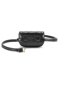 LASCANA Bags-Croc Embossed Belt Bag