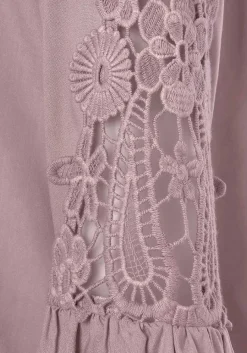 LASCANA Blouses-Crochet Sleeve Blouse
