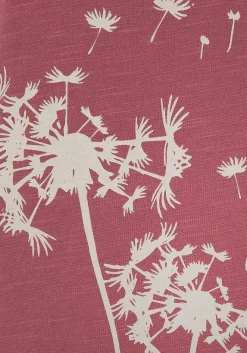 LASCANA Short Sleeve Tops-Dandelion Print Top