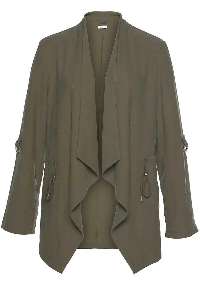 LASCANA Jackets-Drawstring Waistband Jacket