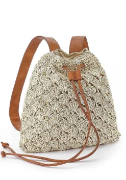 LASCANA Bags-Drawstring Woven Backpack