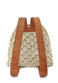 LASCANA Bags-Drawstring Woven Backpack
