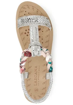 LASCANA Heels & Wedges-Elastic Strap Wedge Sandals