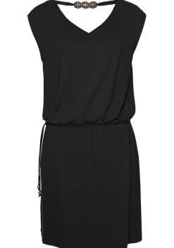 LASCANA Short Dresses-Elastic Waist Dress