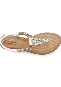 LASCANA Heels & Wedges-Embellished Braided Wedge Sandals