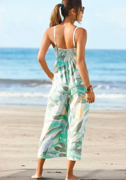LASCANA Jumpsuits-Empire Waist Culotte Jumpsuit
