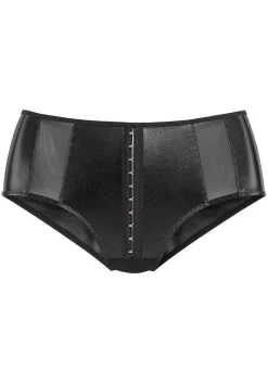 LASCANA Bikini Briefs-Faux Leather Bikini Brief