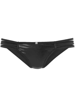 LASCANA Bikini Briefs-Faux Leather Bikini Brief