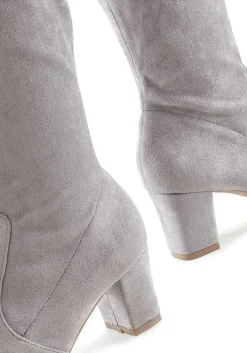 LASCANA Boots & Booties-Faux Suede Tall Boots