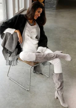LASCANA Boots & Booties-Faux Suede Tall Boots