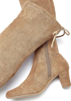 LASCANA Boots & Booties-Faux Suede Thigh High Boots
