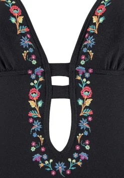 LASCANA One-Pieces-Floral Accent One Piece