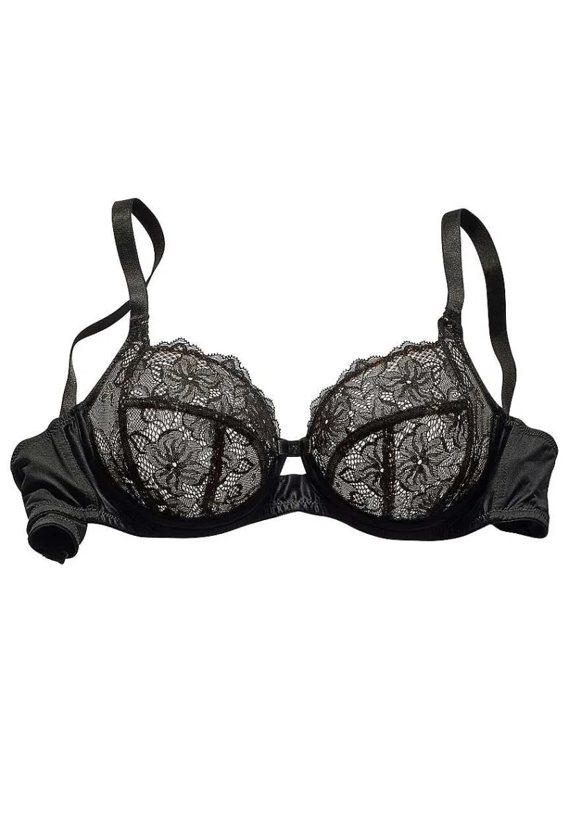 LASCANA D+ Bras-Floral Lace Underwire Bra