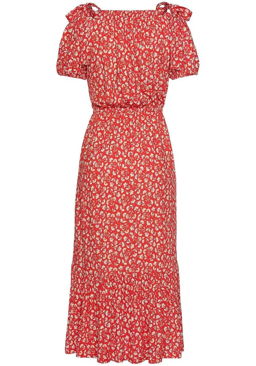 LASCANA Fall Dresses-Floral Pattern Midi Dress