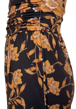 LASCANA Jumpsuits-Floral Print Bandeau Style Jumpsuit